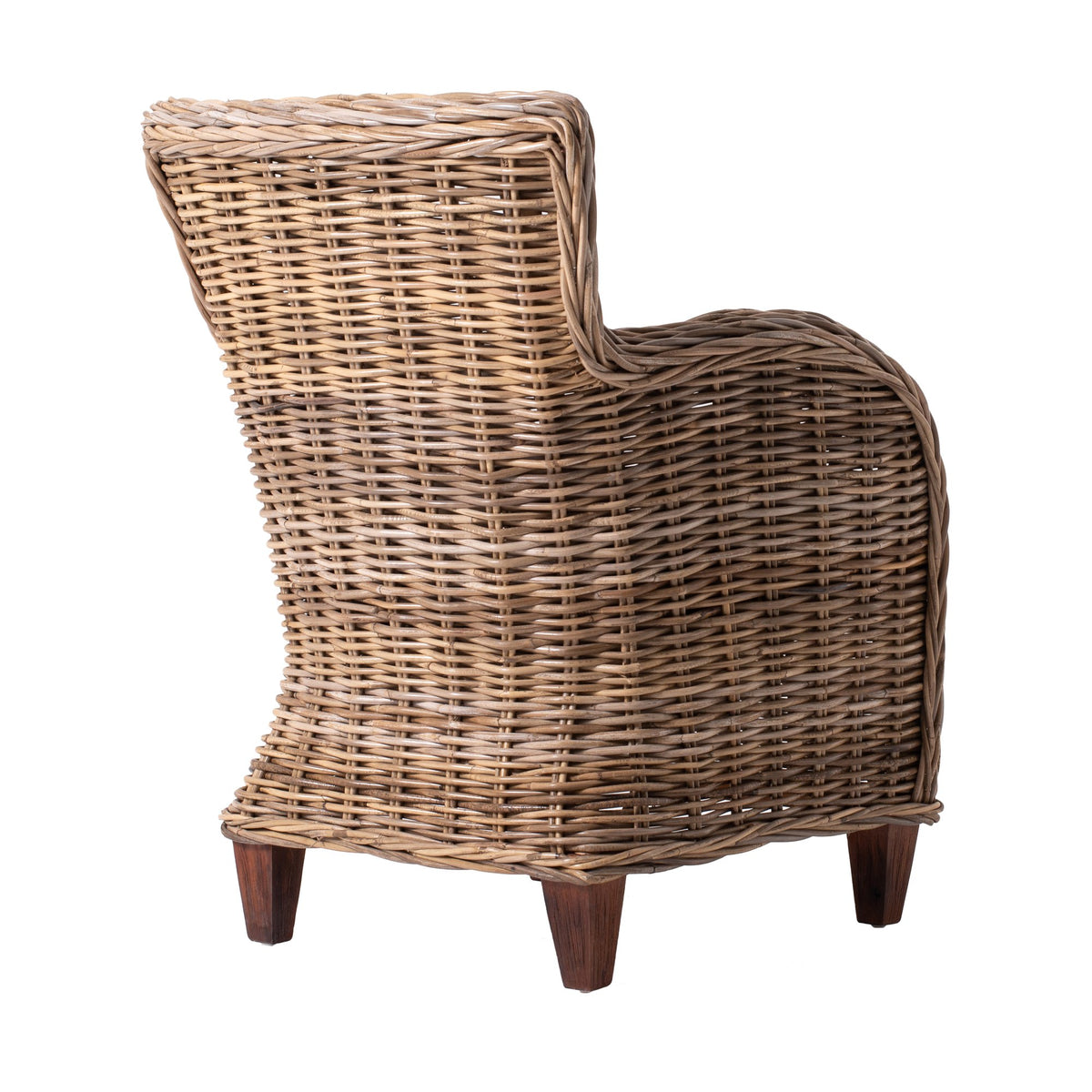 NovaSolo Wickerworks Baron Chair (Set of 2) Dining Chair, Natural – view 4