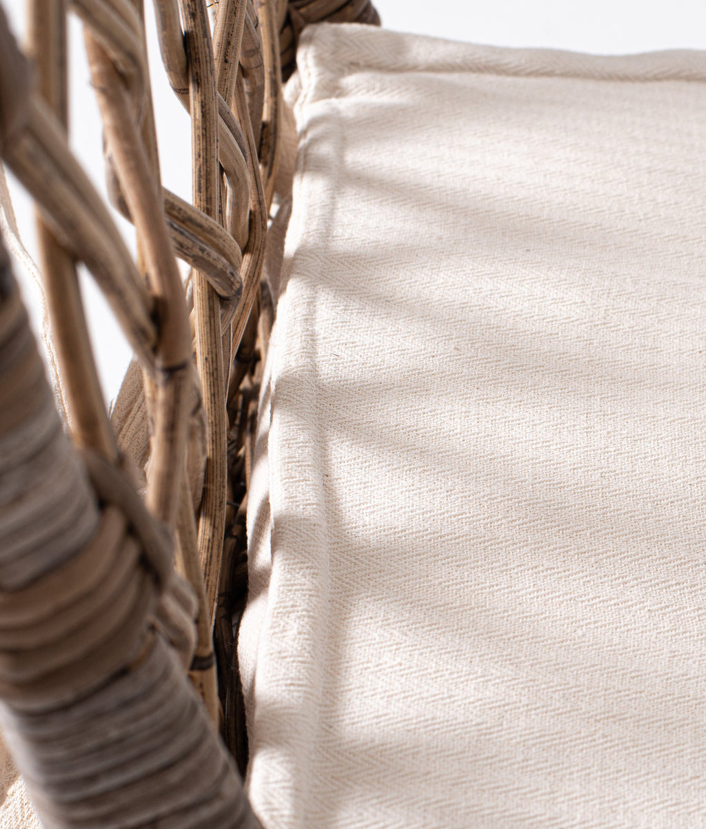 NovaSolo Wickerworks Aristocrat Side Chair (Set of 2) Dining Chair, Natural – view 9