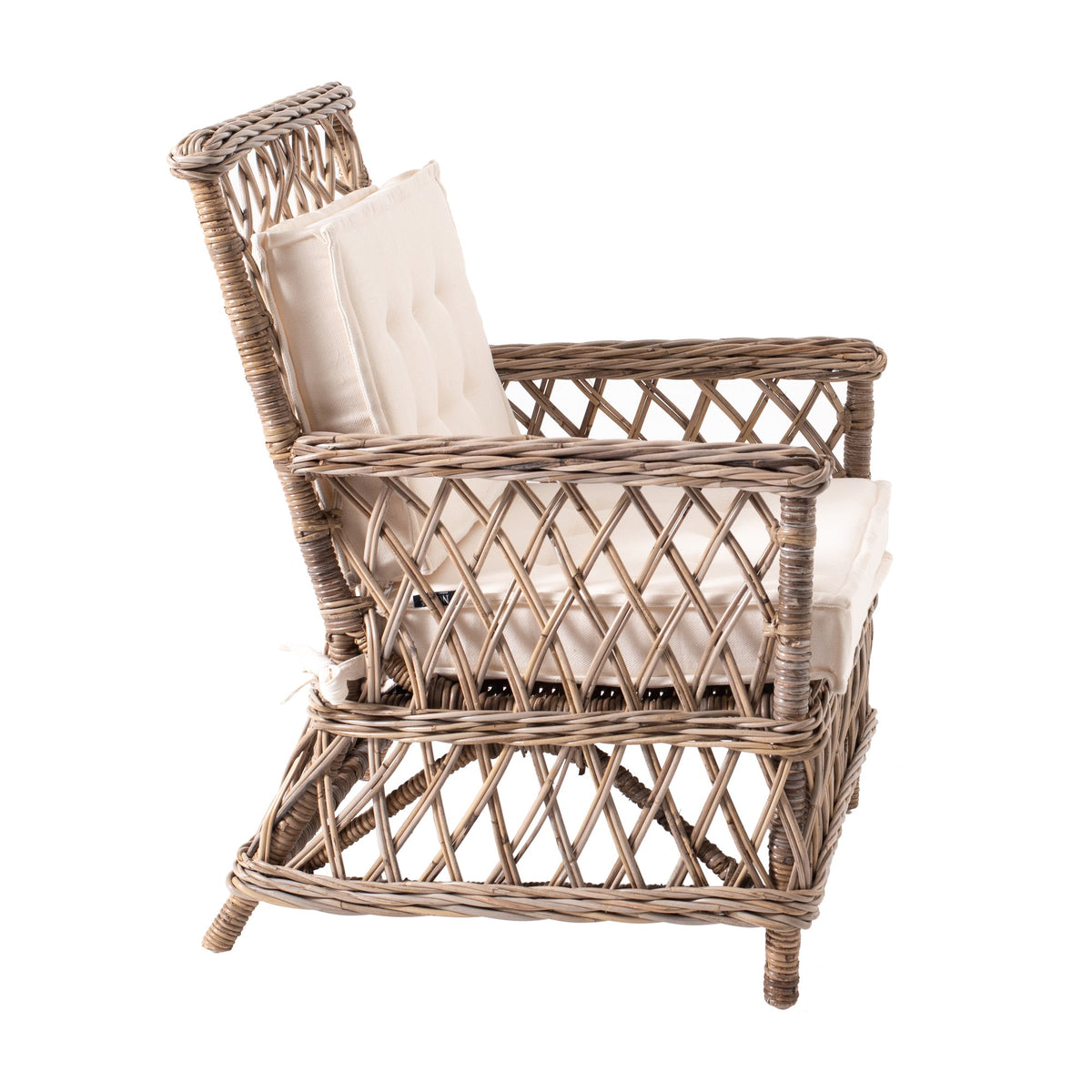 NovaSolo Wickerworks Marquis Chair (Set of 2) Dining Chair, Natural – view 3