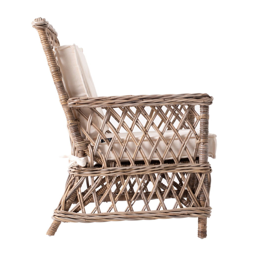 NovaSolo Wickerworks Marquis Chair (Set of 2) Dining Chair, Natural – view 4