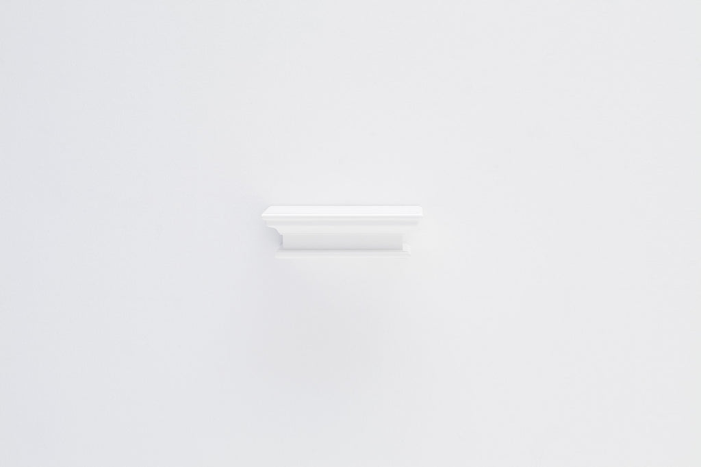 NovaSolo Halifax Floating Wall Shelf, Short, Classic White – view 9