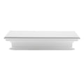 NovaSolo Halifax Floating Wall Shelf, Medium, Classic White