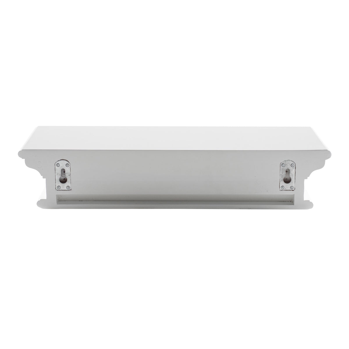NovaSolo Halifax Floating Wall Shelf, Medium, Classic White – view 4