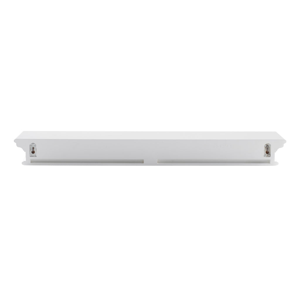 NovaSolo Halifax Floating Wall Shelf, Extra Long, Classic White – view 4