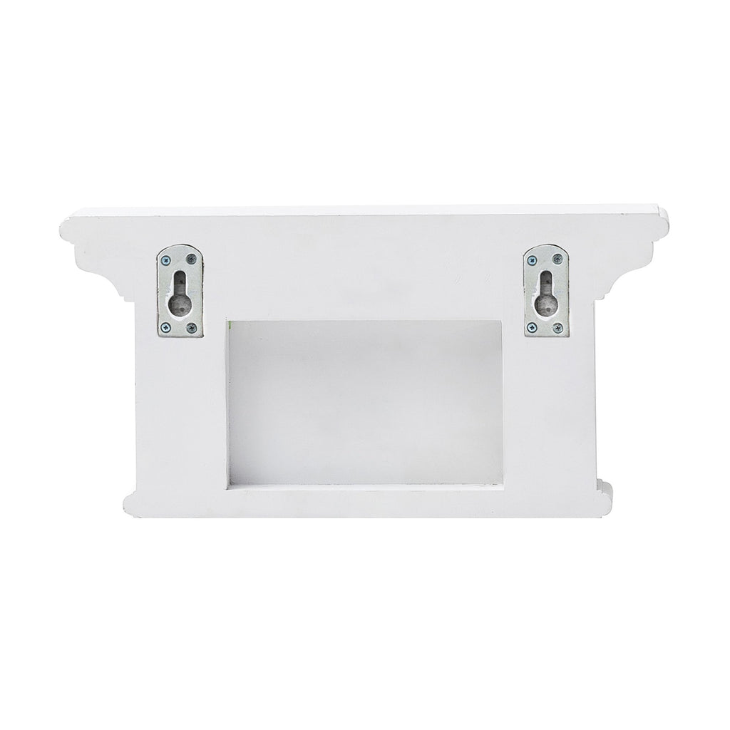 NovaSolo Halifax 2 Hook Coat Rack, Classic White – view 3