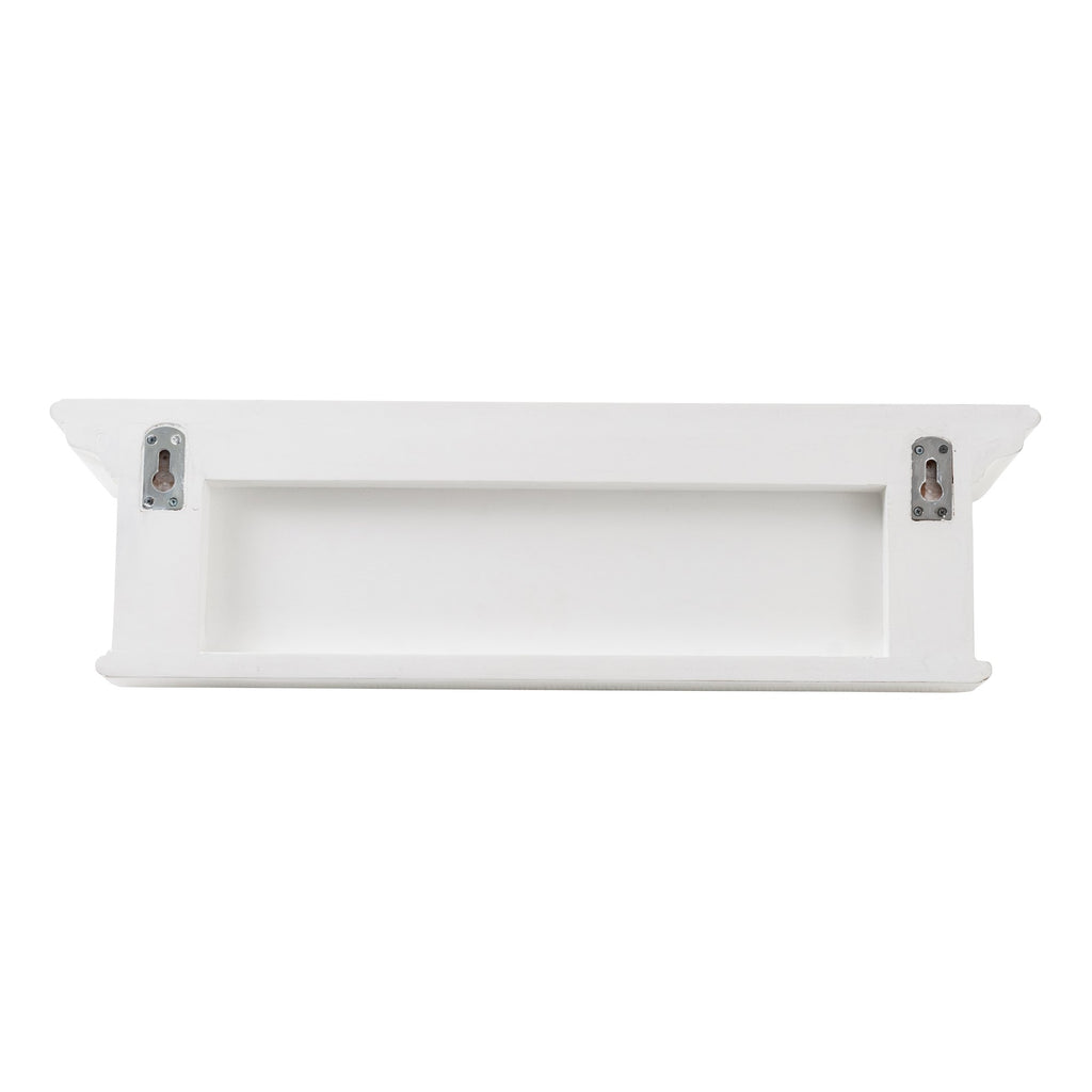 NovaSolo Halifax 4 Hook Coat Rack 70cm, Classic White – view 4