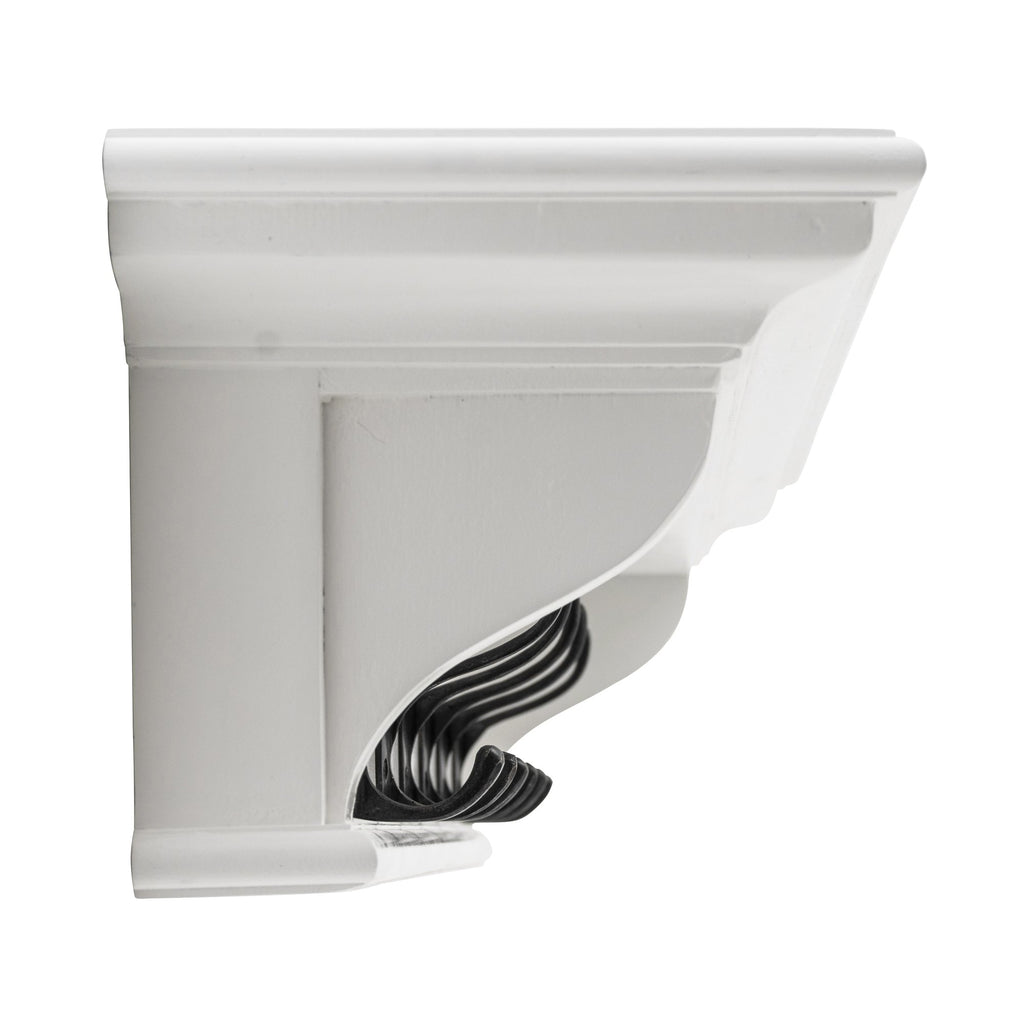 NovaSolo Halifax 6 Hook Coat Rack 100cm, Classic White – view 4