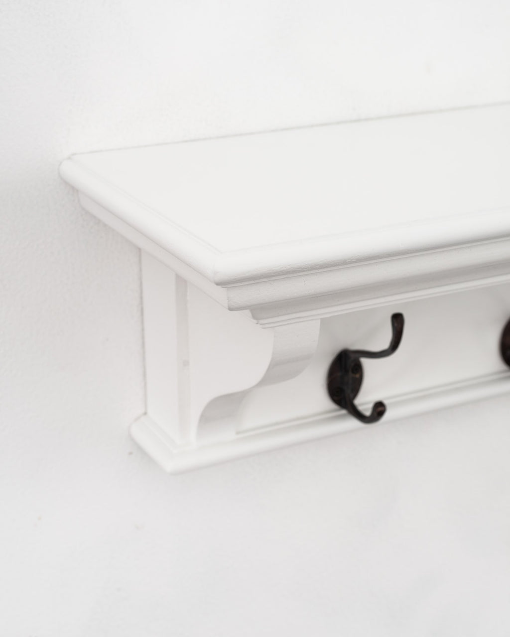 NovaSolo Halifax 8 Hook Coat Rack 130cm, Classic White – view 8