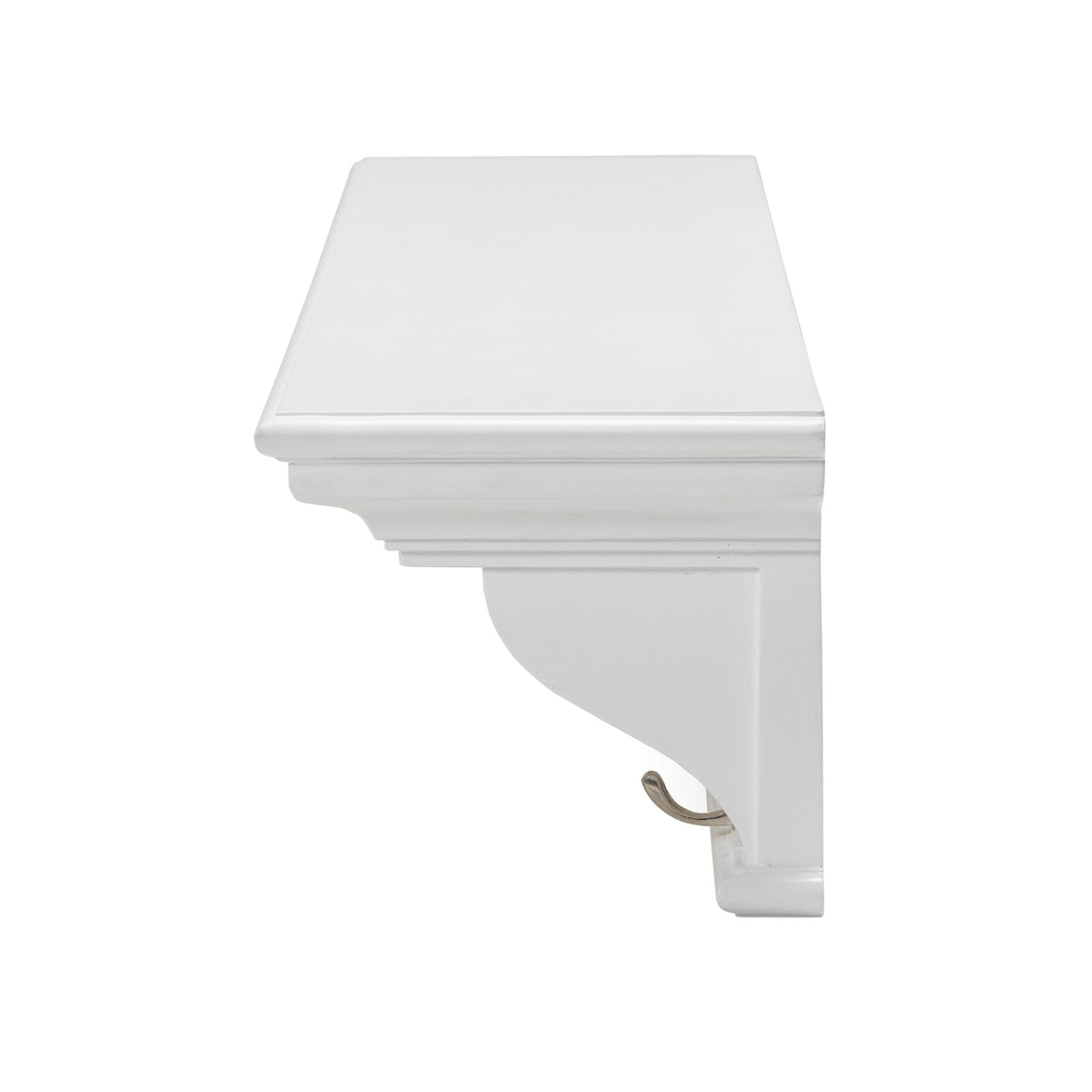 NovaSolo Skansen 6 Hook Coat Rack, Classic White – view 3