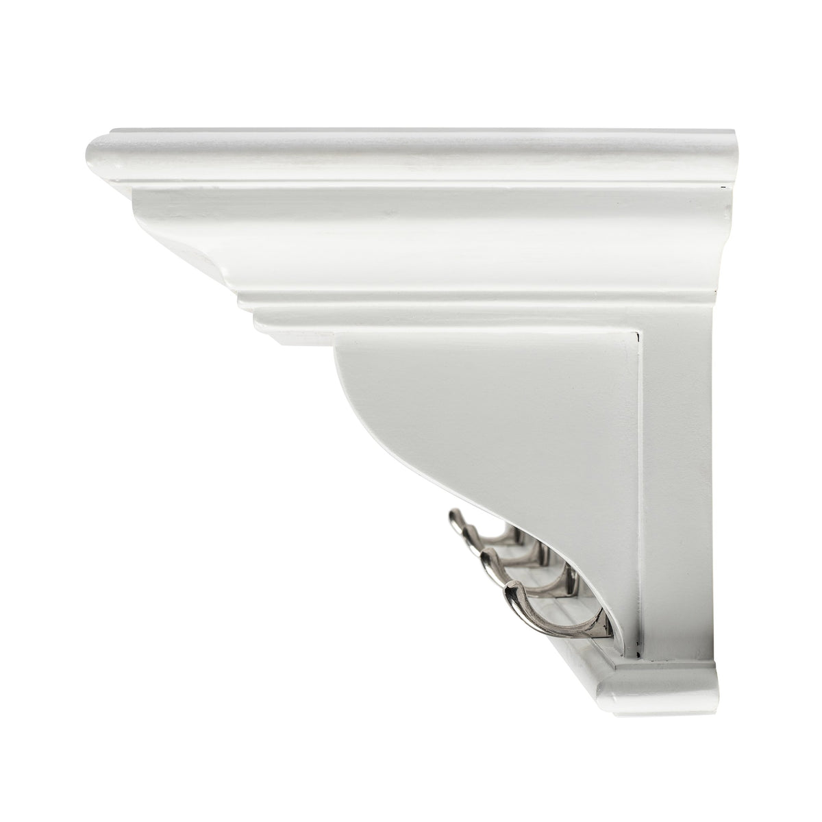 NovaSolo Skansen 4 Hook Coat Rack, Classic White – view 4