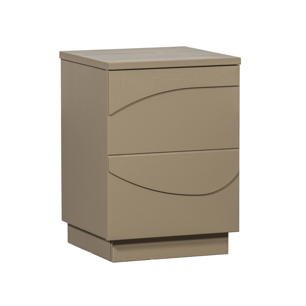 Teo gray bedside table — Woood