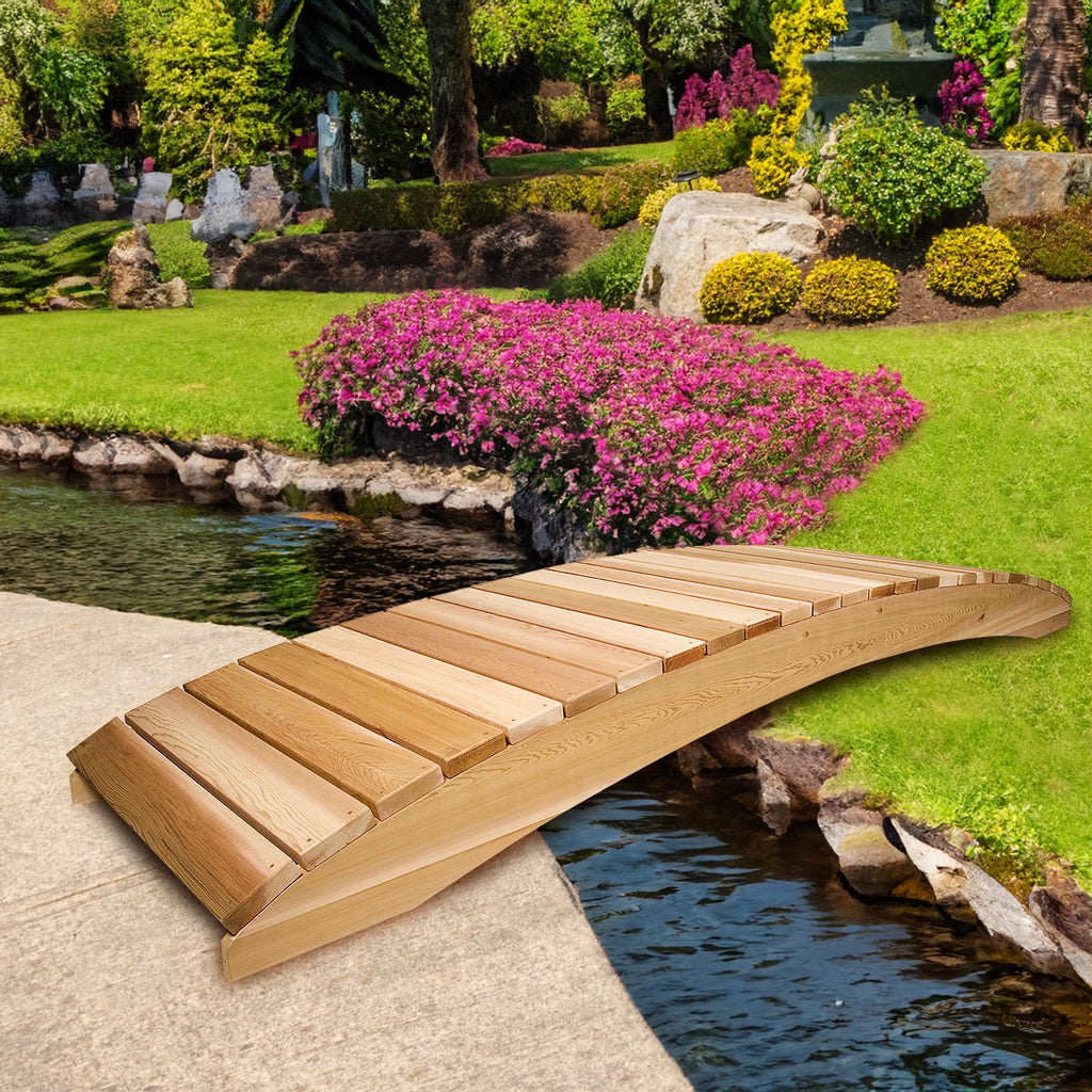 All Things Cedar 12-ft Garden Bridge – view 3