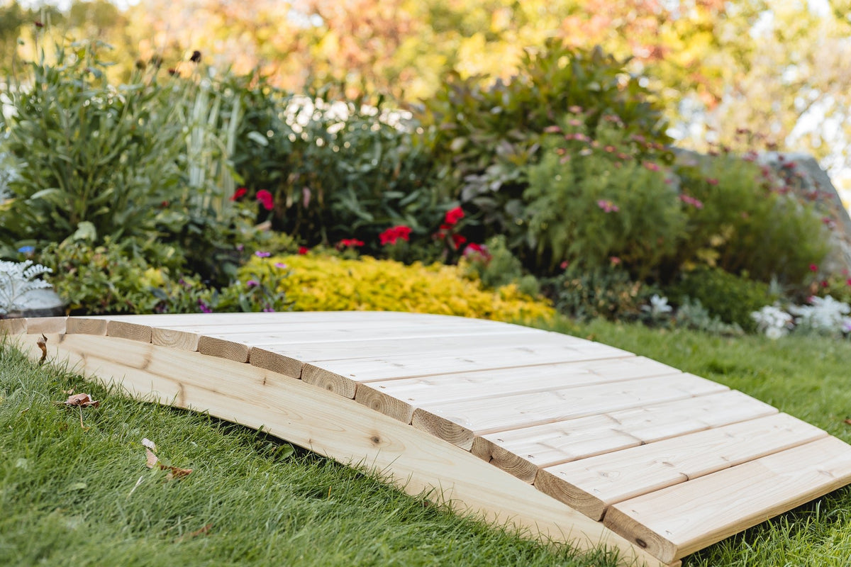 All Things Cedar 3-ft Garden Bridge – view 3