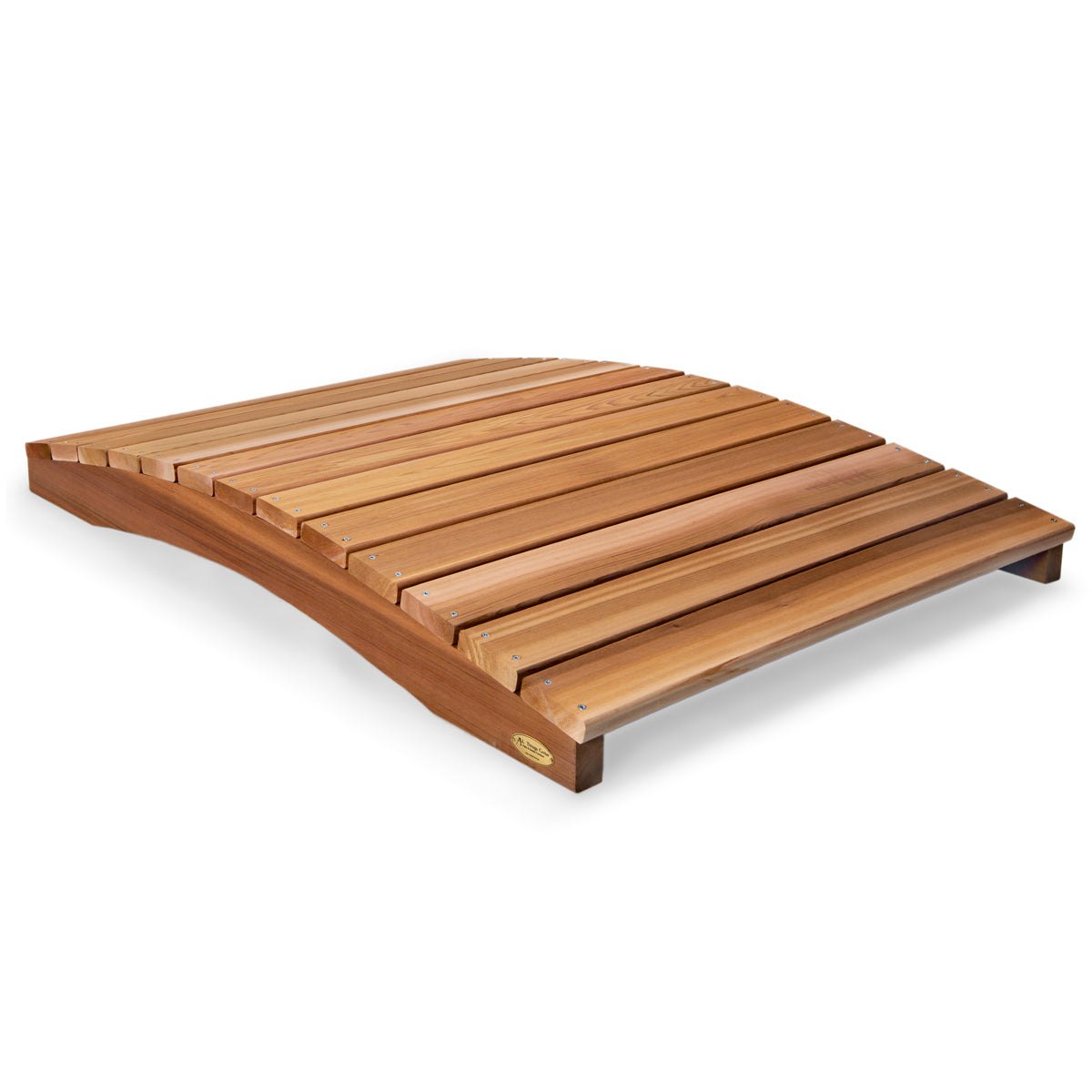 All Things Cedar 4-ft Garden Bridge