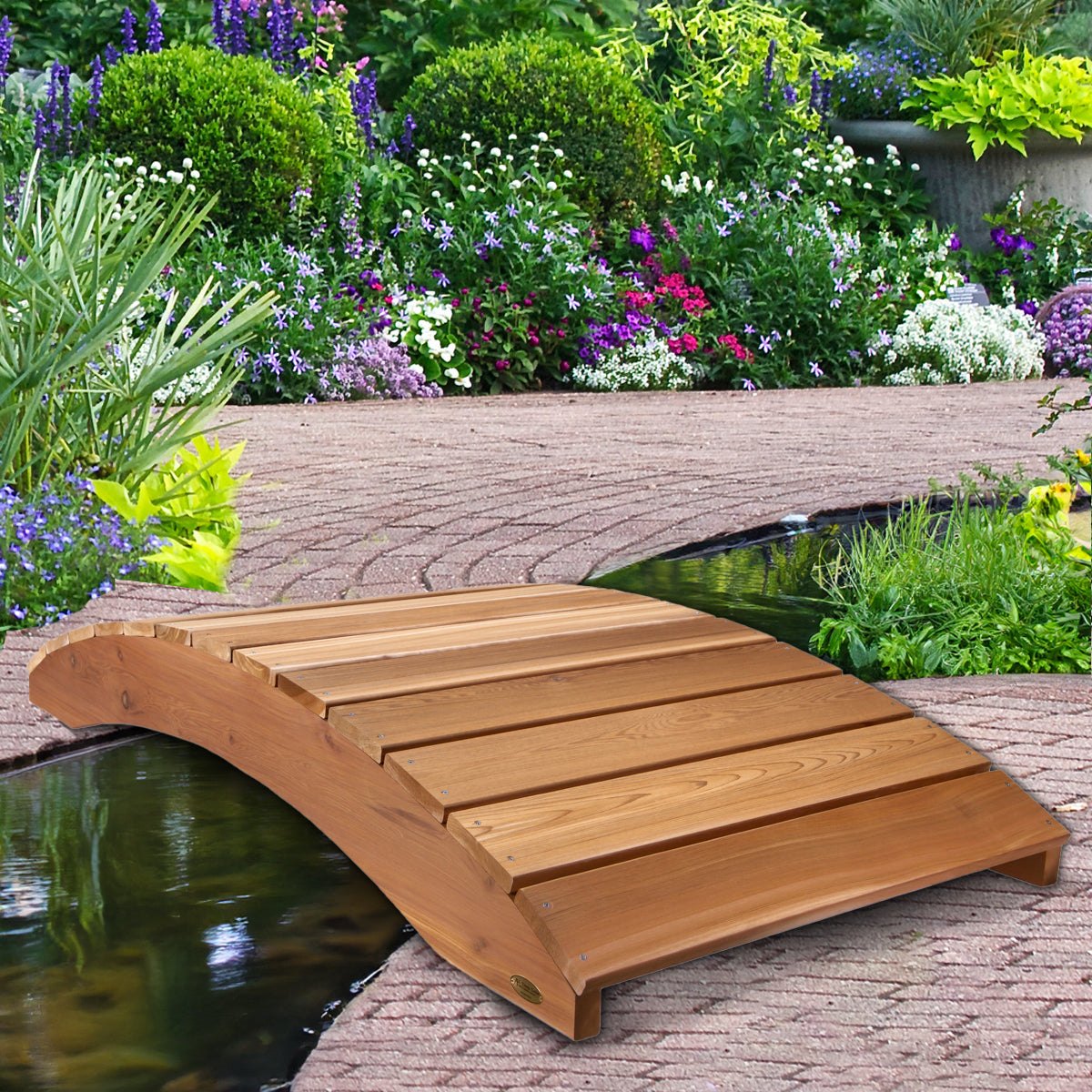 All Things Cedar 6-ft Garden Bridge – view 4