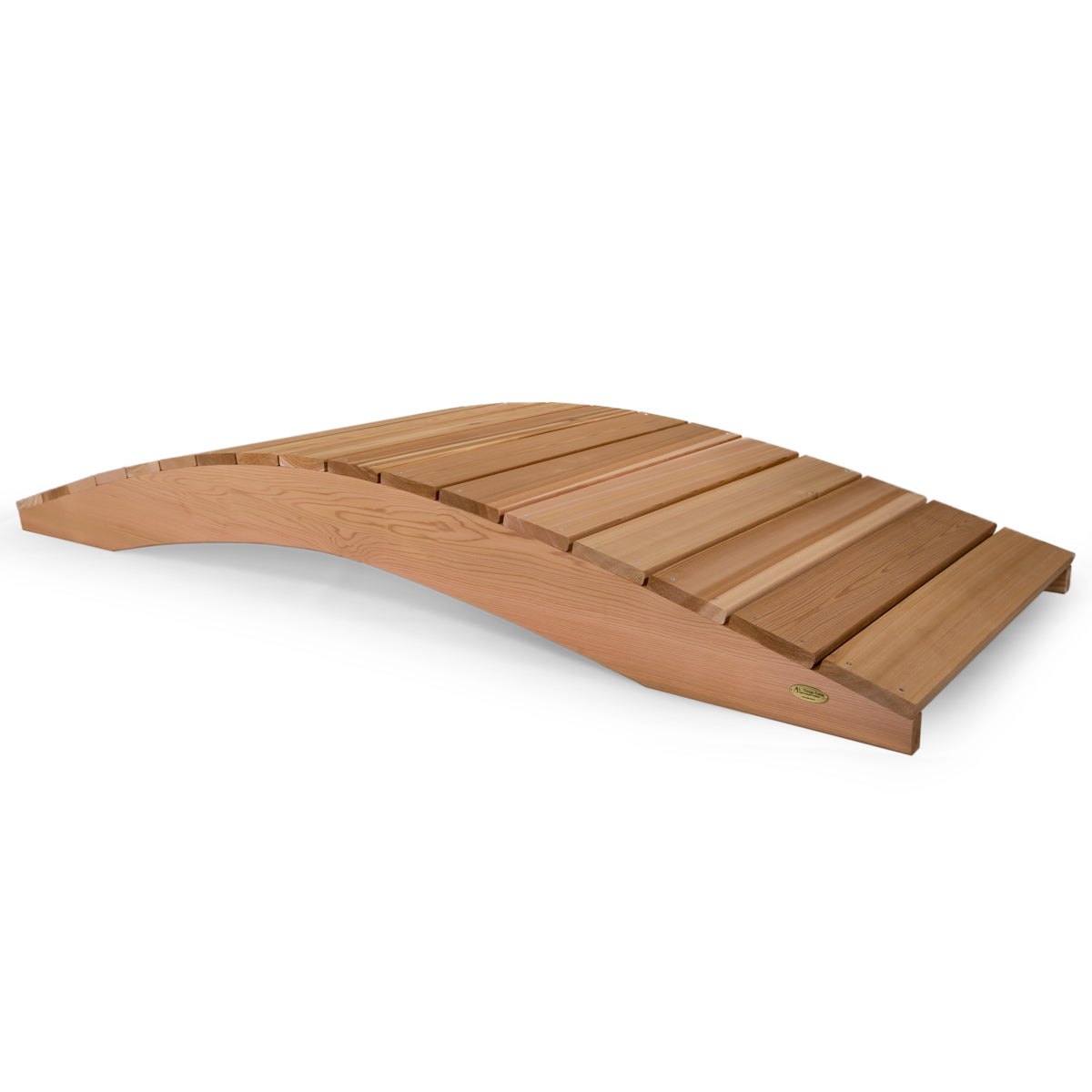 All Things Cedar 8-ft Garden Bridge