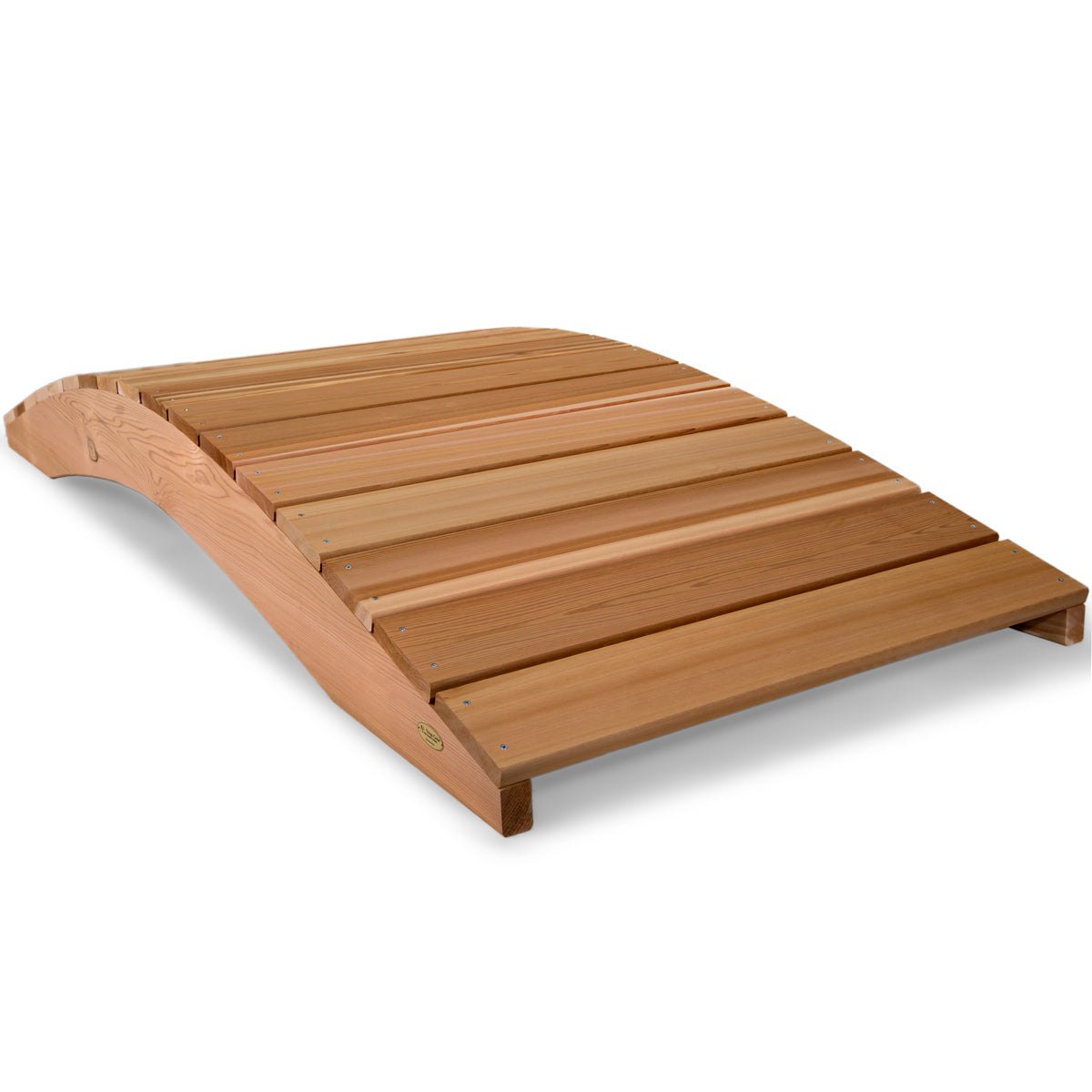 All Things Cedar 8-ft Garden Bridge – view 2