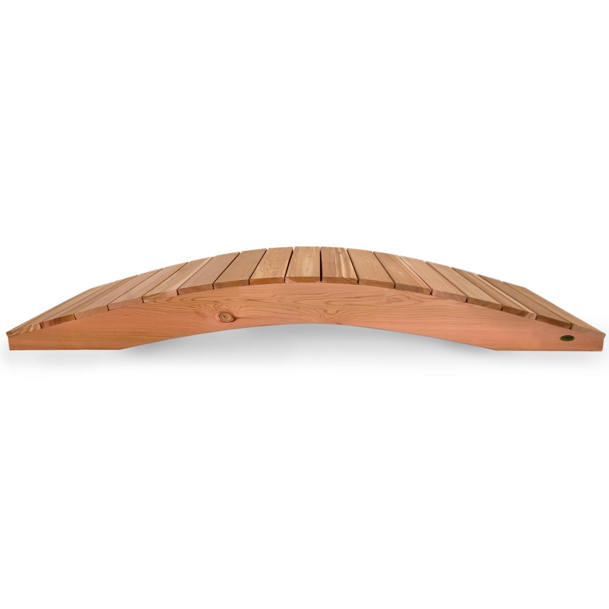 All Things Cedar 8-ft Garden Bridge – view 3