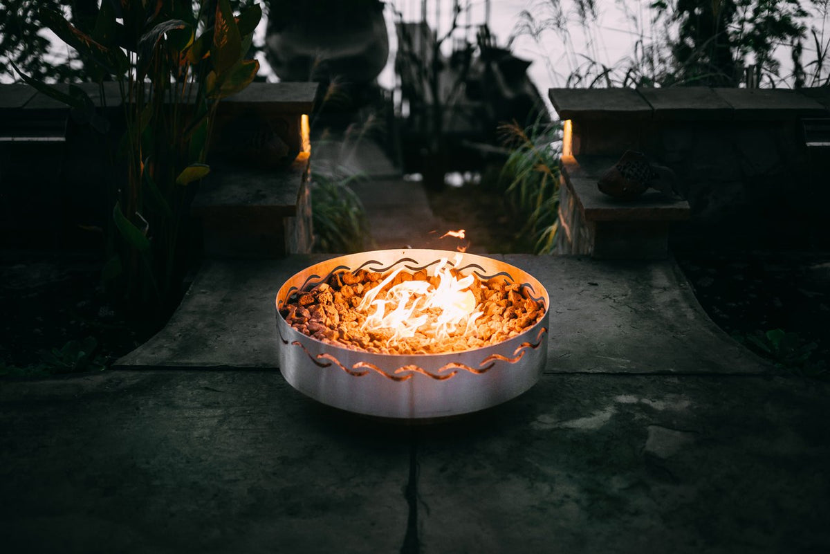 Fire Pit Art Fire Surfer Fire Pit – view 4
