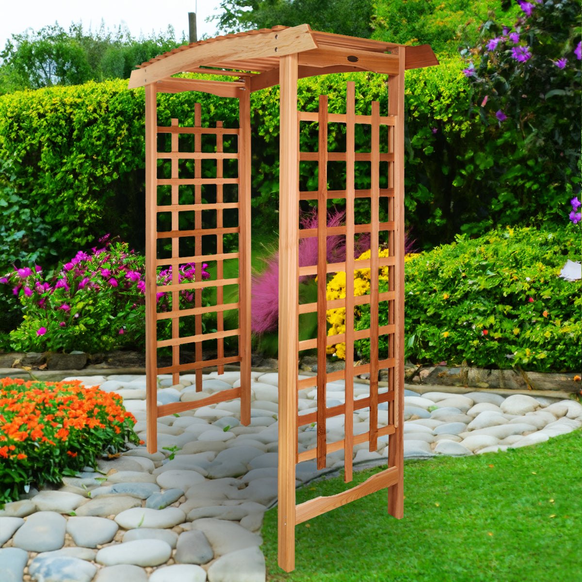All Things Cedar 5-ft Garden Arbor – view 5