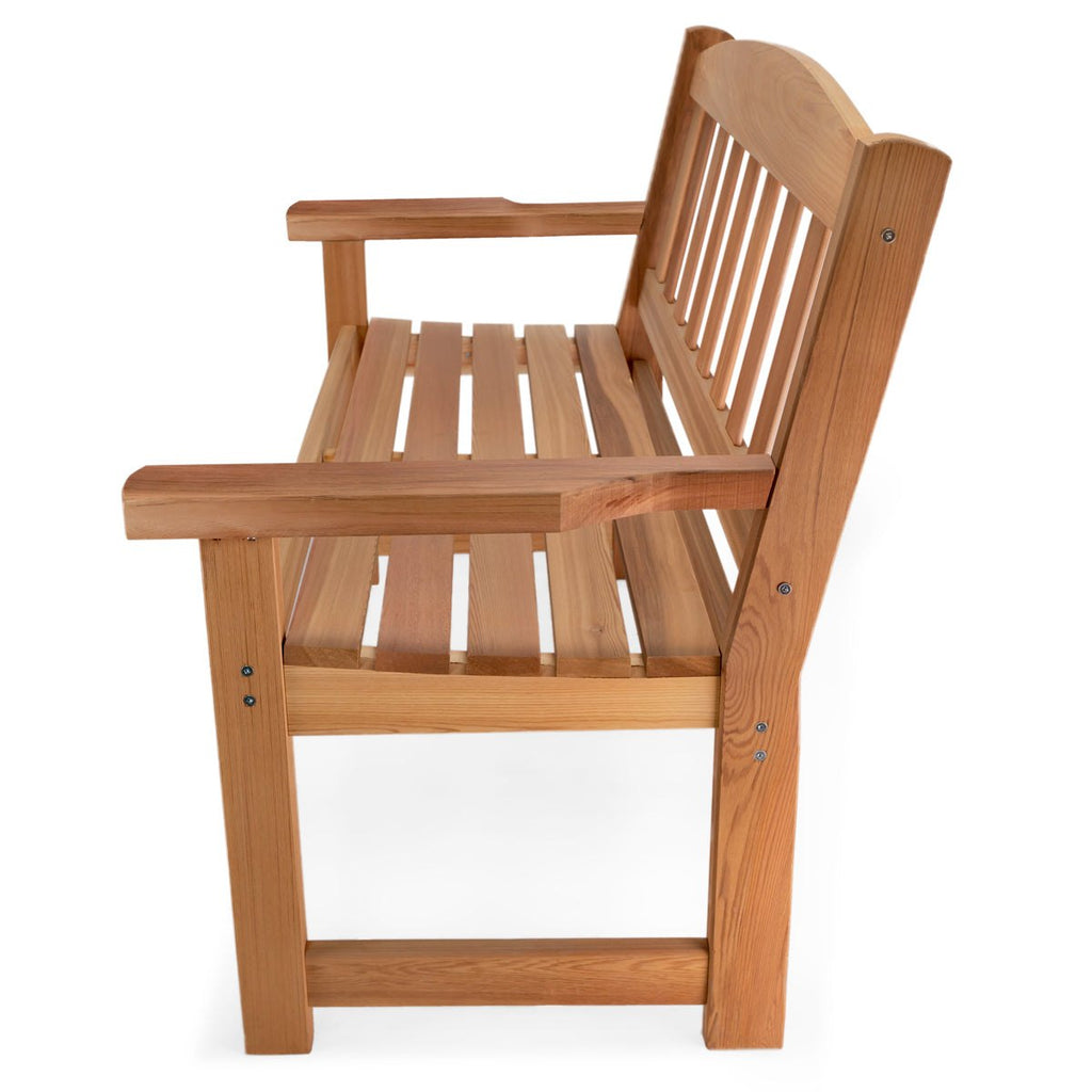 All Things Cedar Garden Bench – view 3