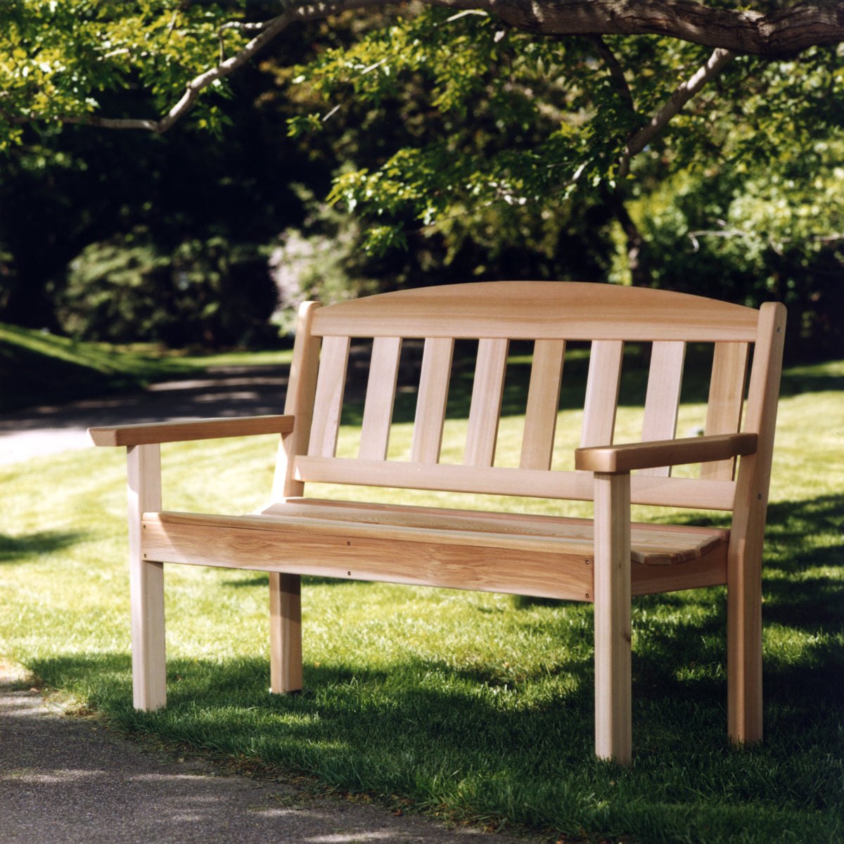 All Things Cedar Garden Bench – view 6