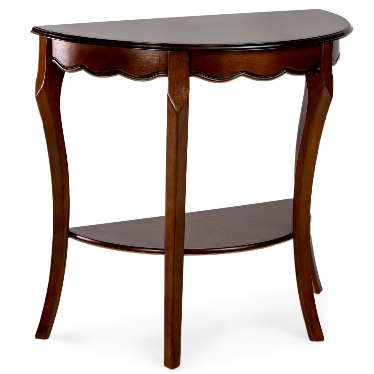 All Things Cedar Half Moon Console Table