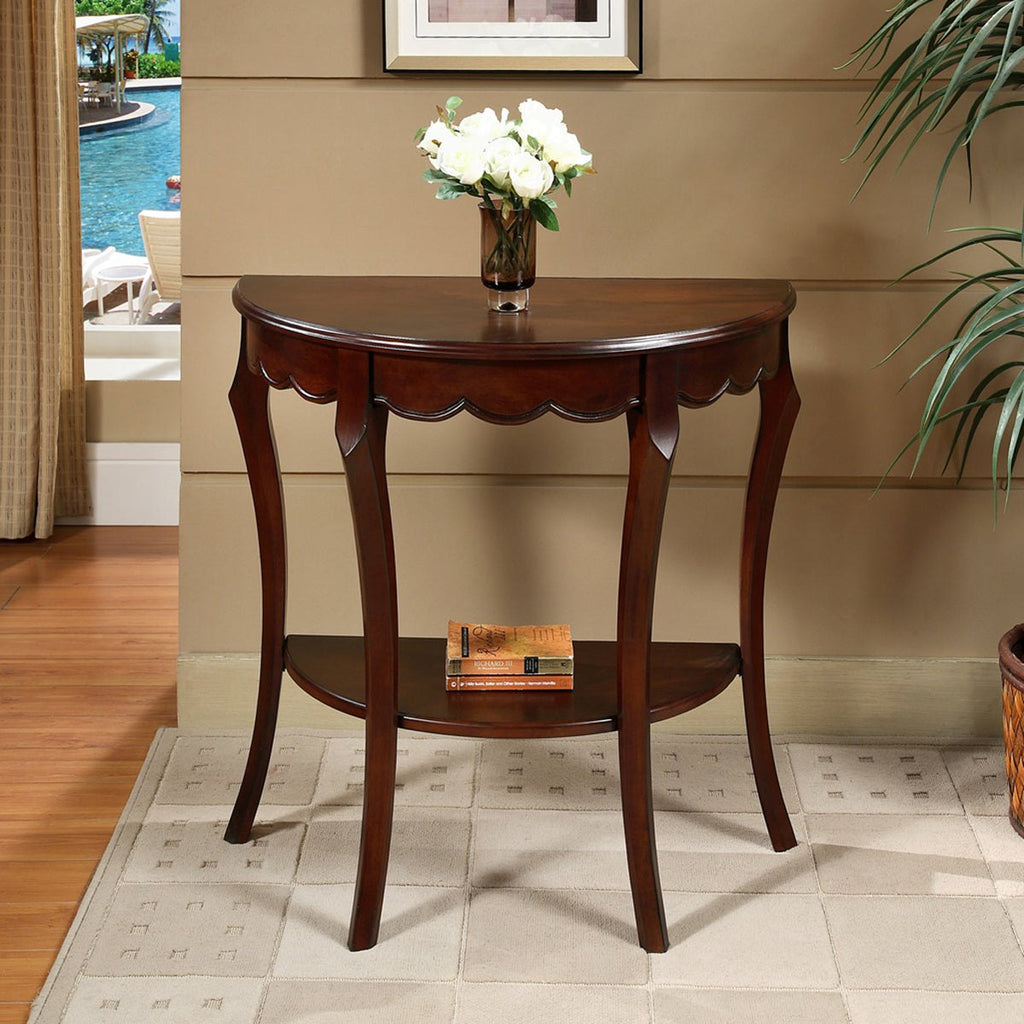 All Things Cedar Half Moon Console Table – view 5