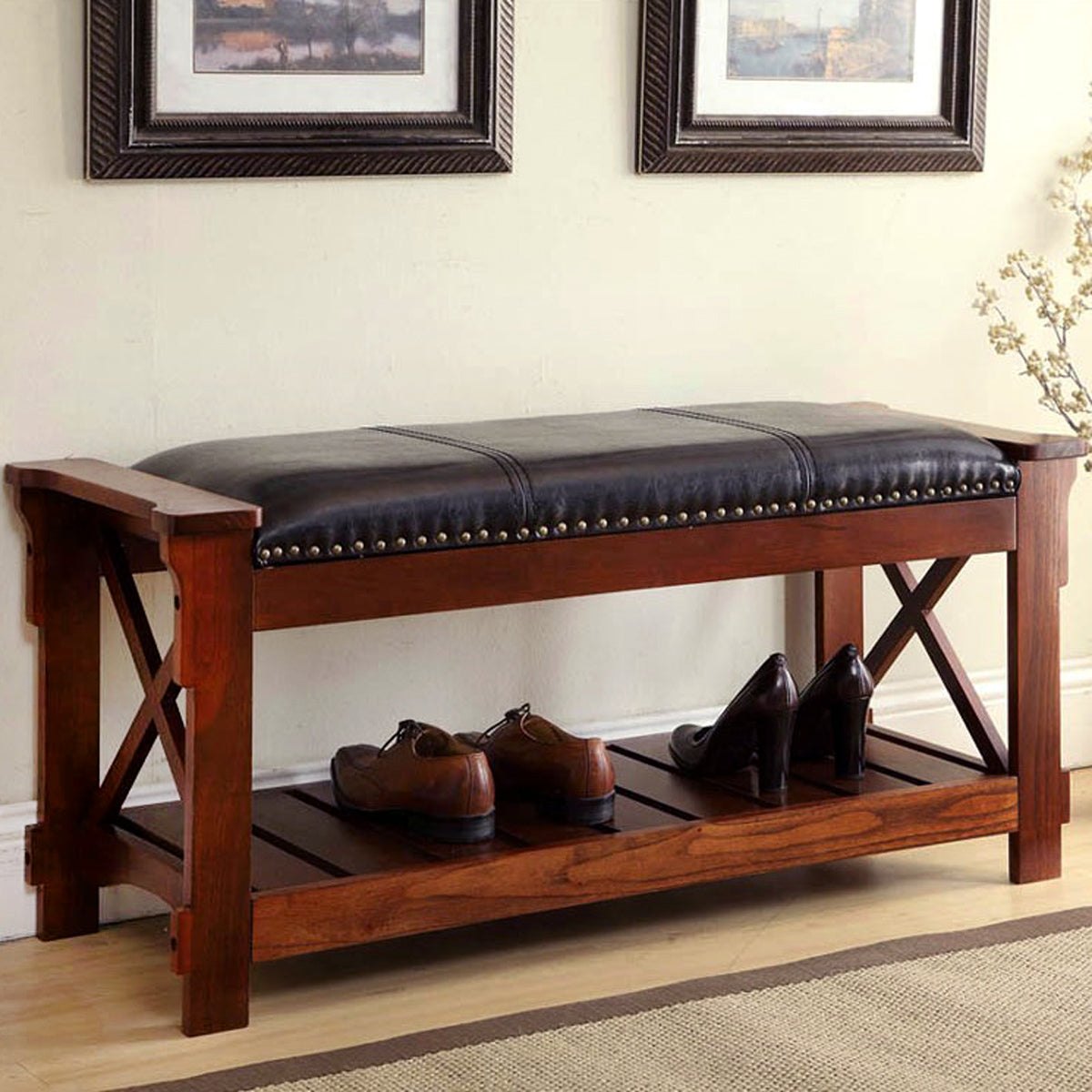 All Things Cedar Entryway Bench – view 3