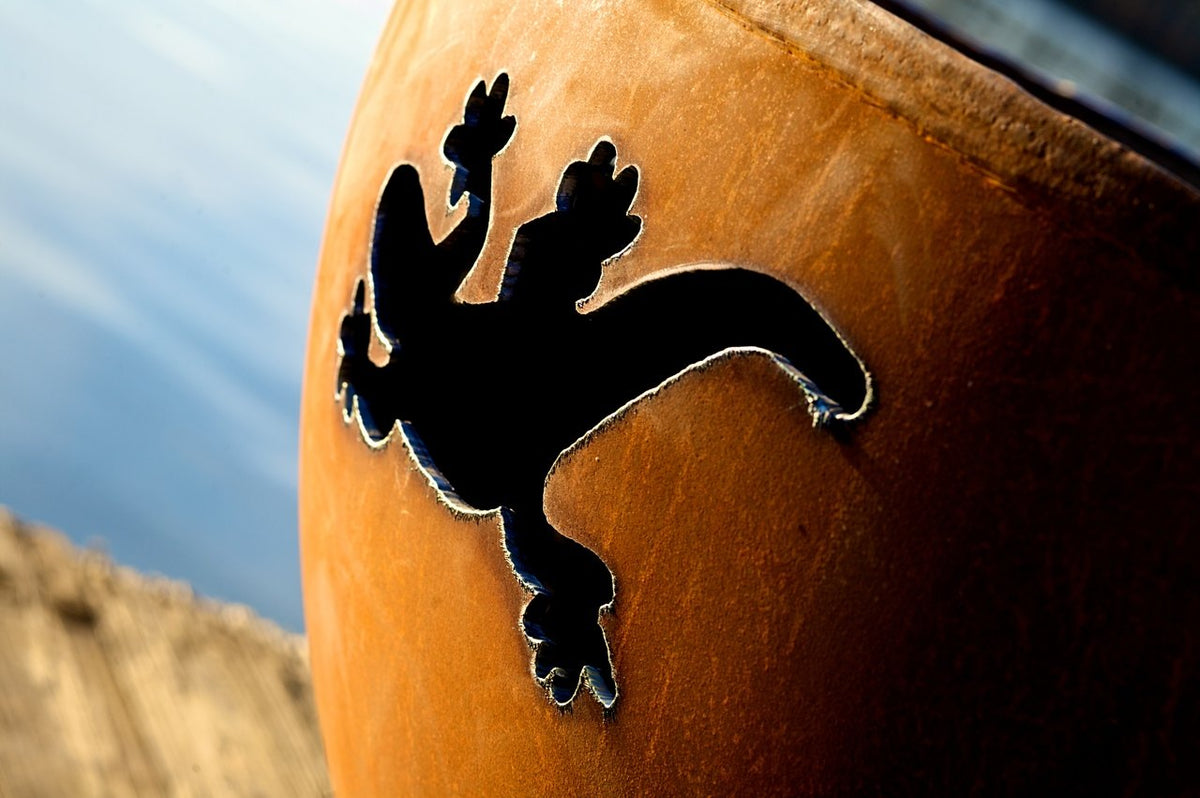 Fire Pit Art Kokopelli Fire Pit – view 5