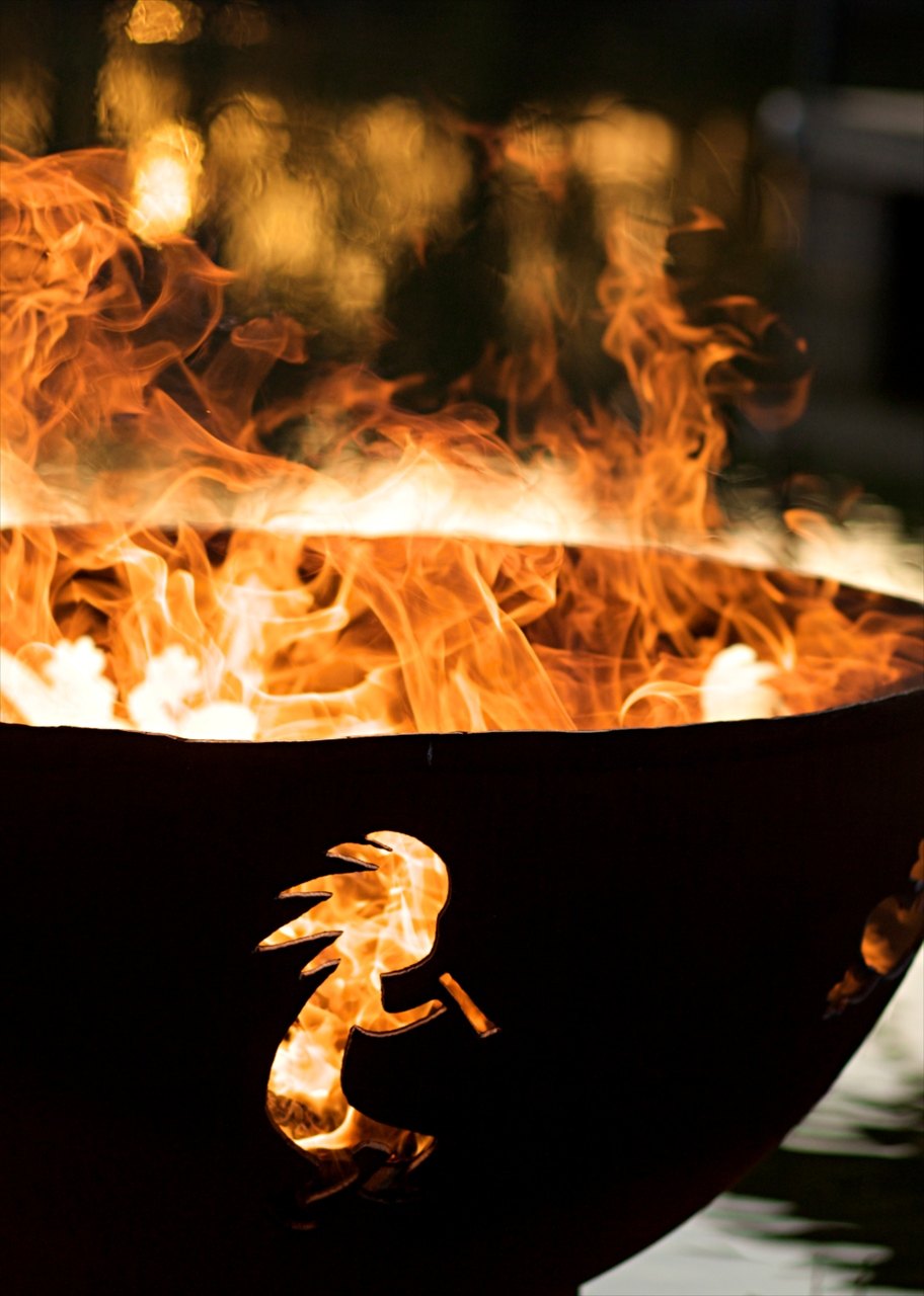 Fire Pit Art Kokopelli Fire Pit – view 6