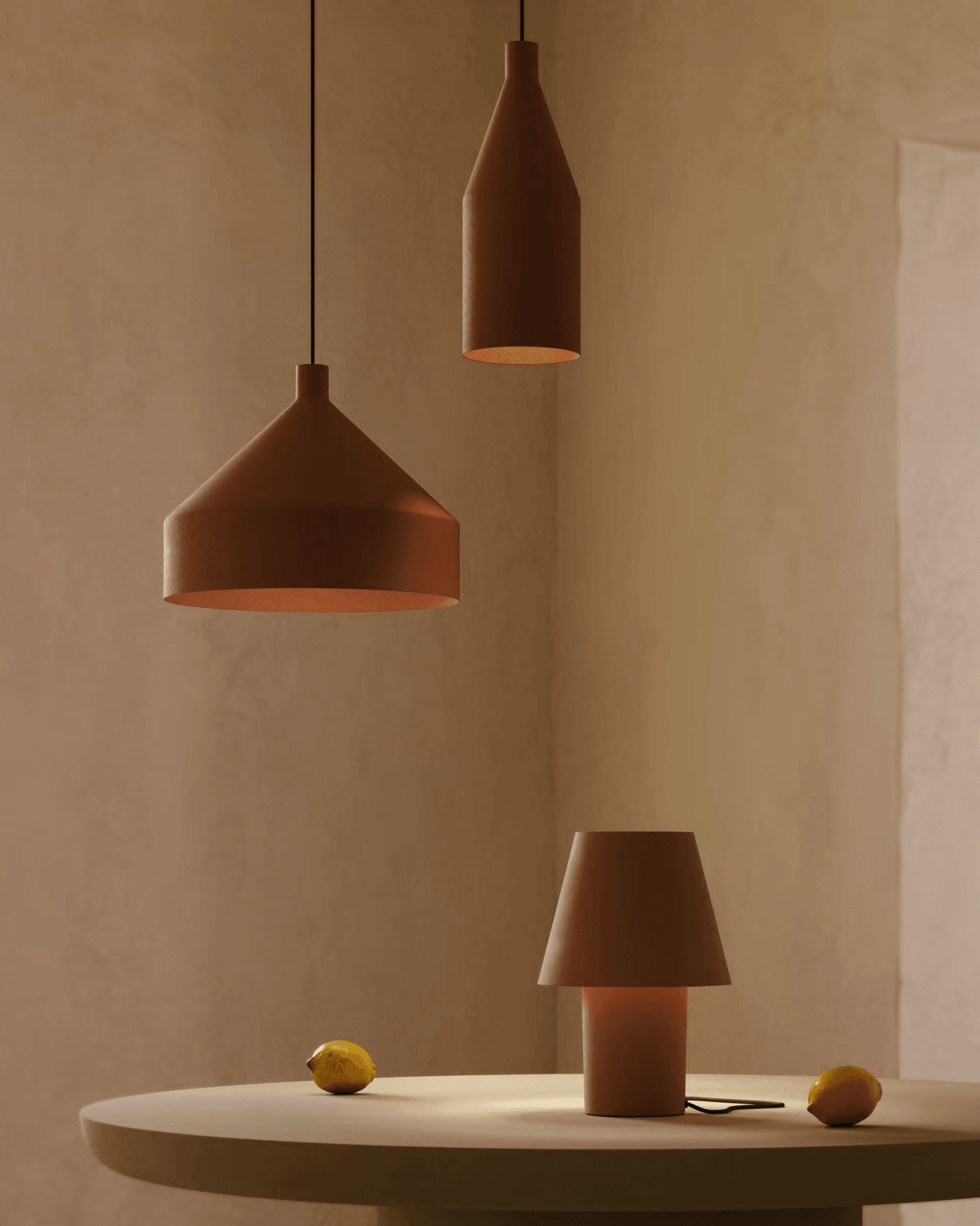 Canapost Terracotta Table Lamp — Kave Home