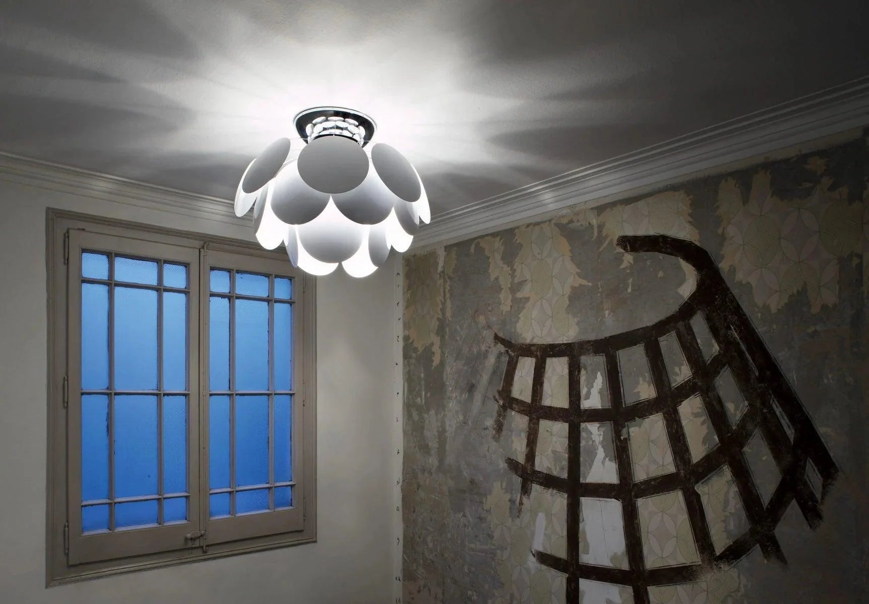 DISCOCO white ceiling light — Marset