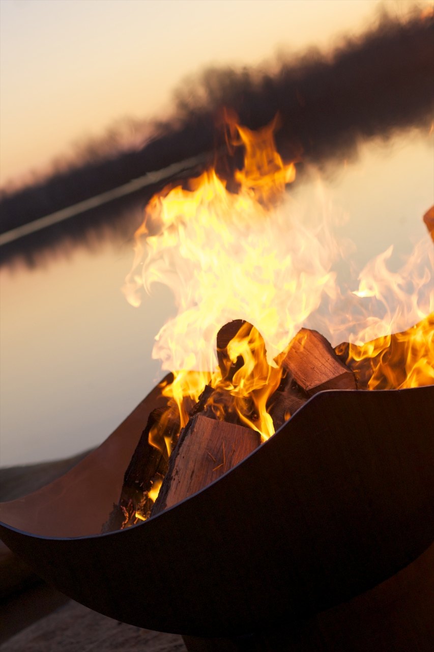 Fire Pit Art Manta Ray Fire Pit – view 10