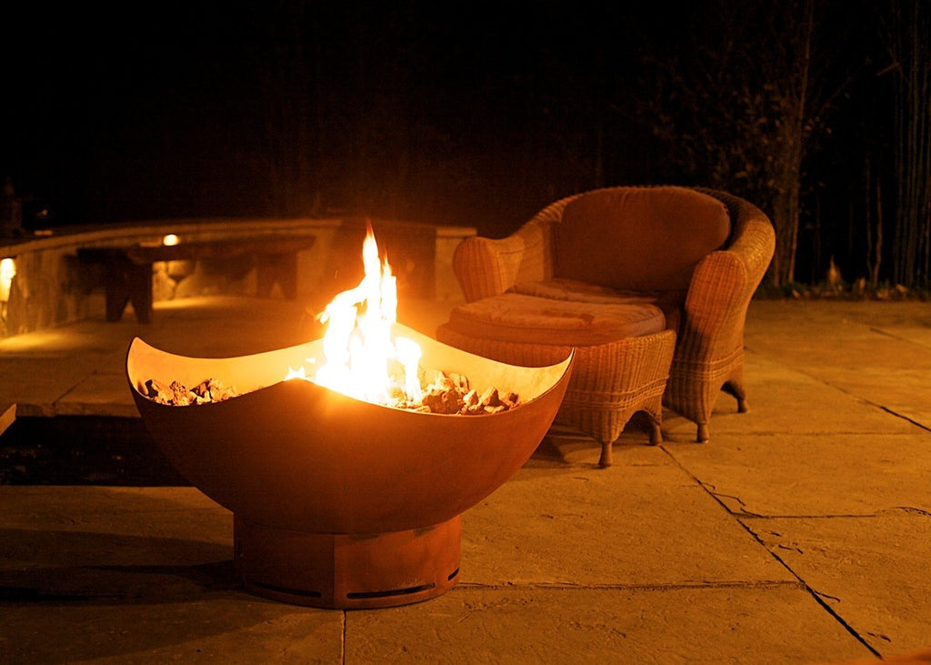 Fire Pit Art Manta Ray Fire Pit – view 11
