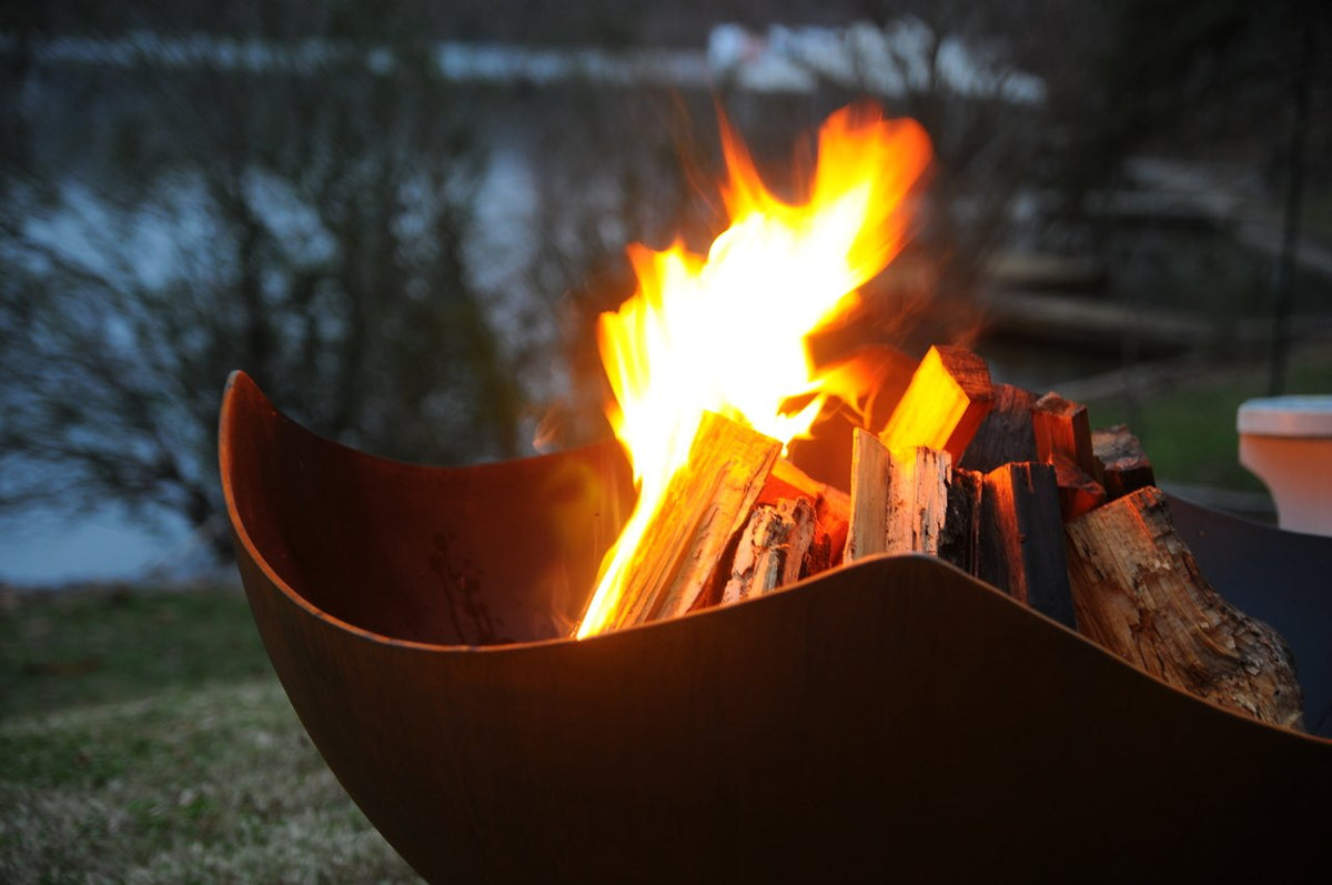 Fire Pit Art Manta Ray Fire Pit – view 5