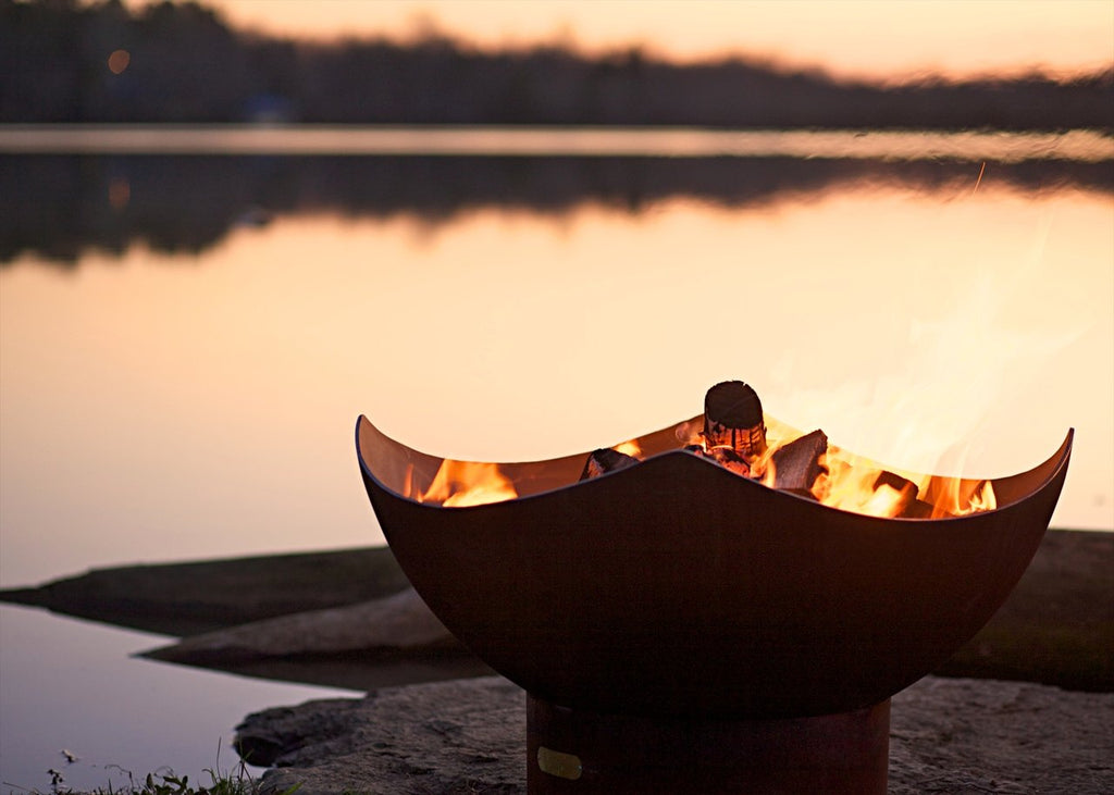 Fire Pit Art Manta Ray Fire Pit – view 6