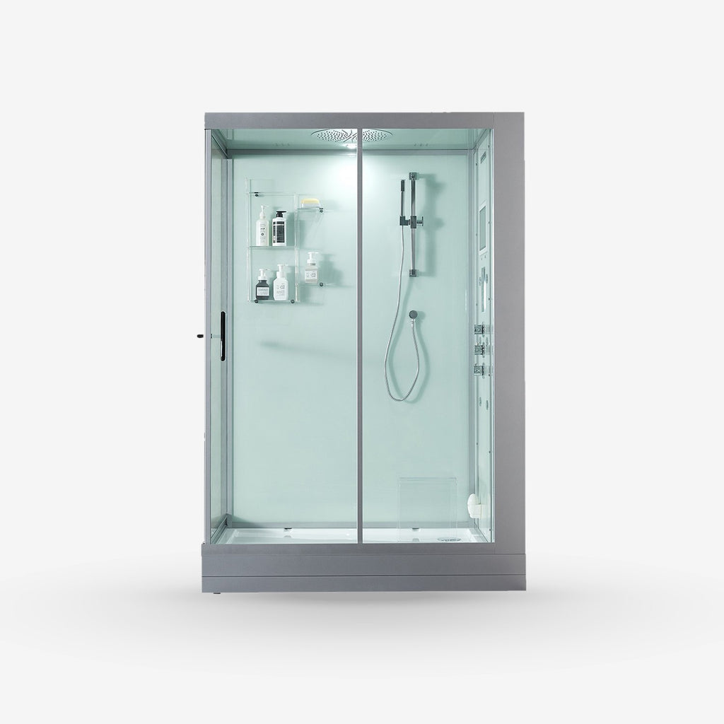 Maya Bath Anzio Steam Shower, 57" x 37" x 88"