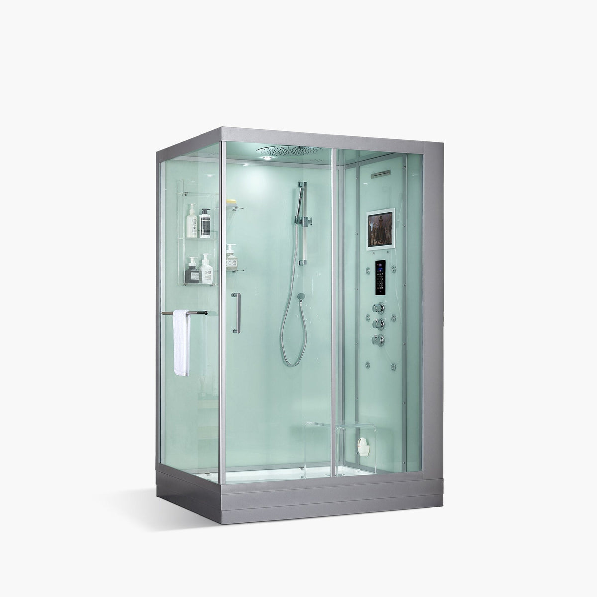 Maya Bath Anzio Steam Shower, 57" x 37" x 88" – view 3
