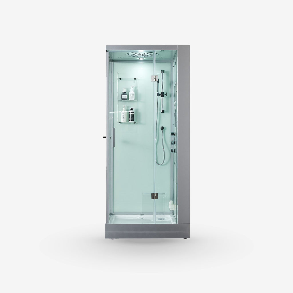 Maya Bath Arezzo Steam Shower, 37" x 37" x 88"