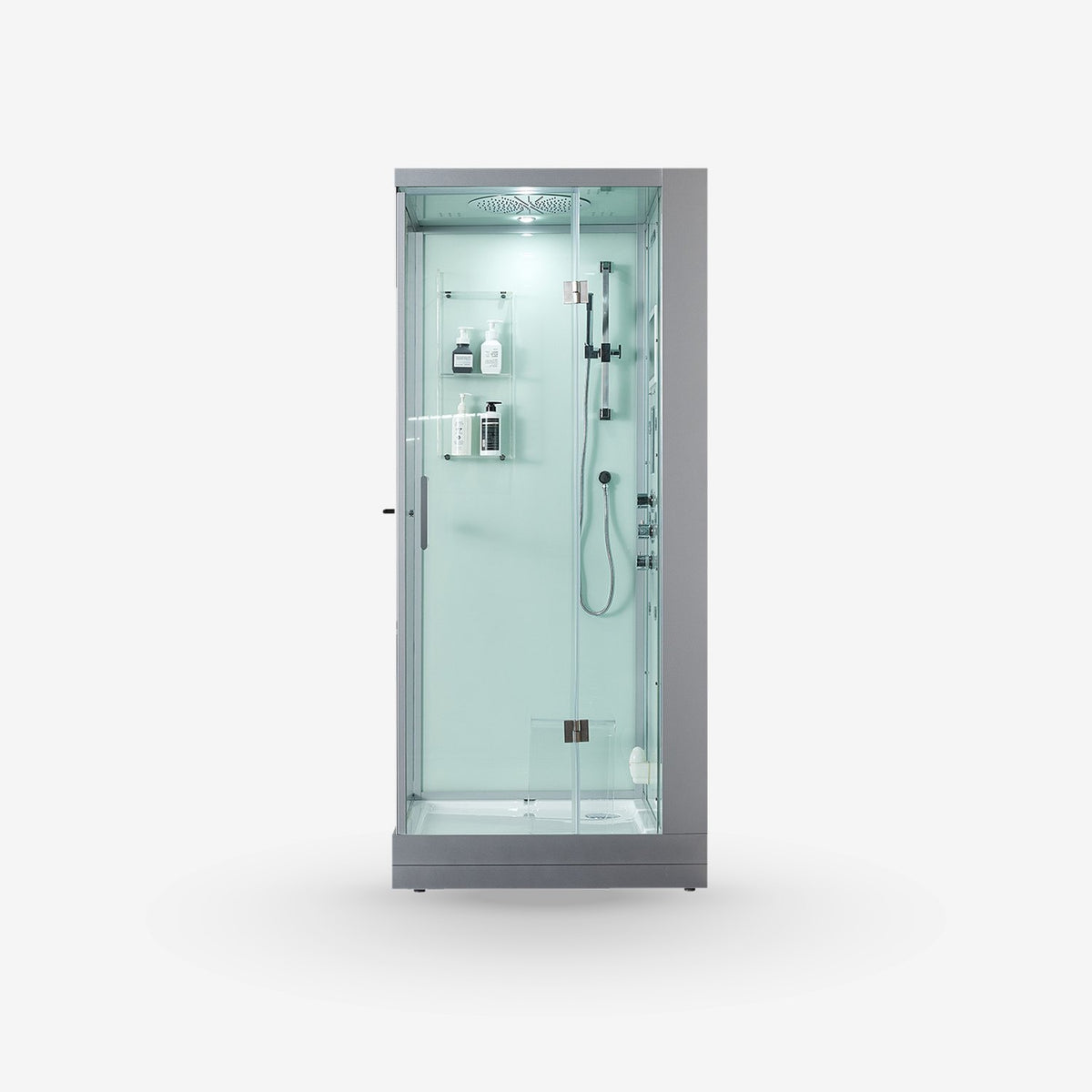 Maya Bath Arezzo Steam Shower, 37" x 37" x 88"