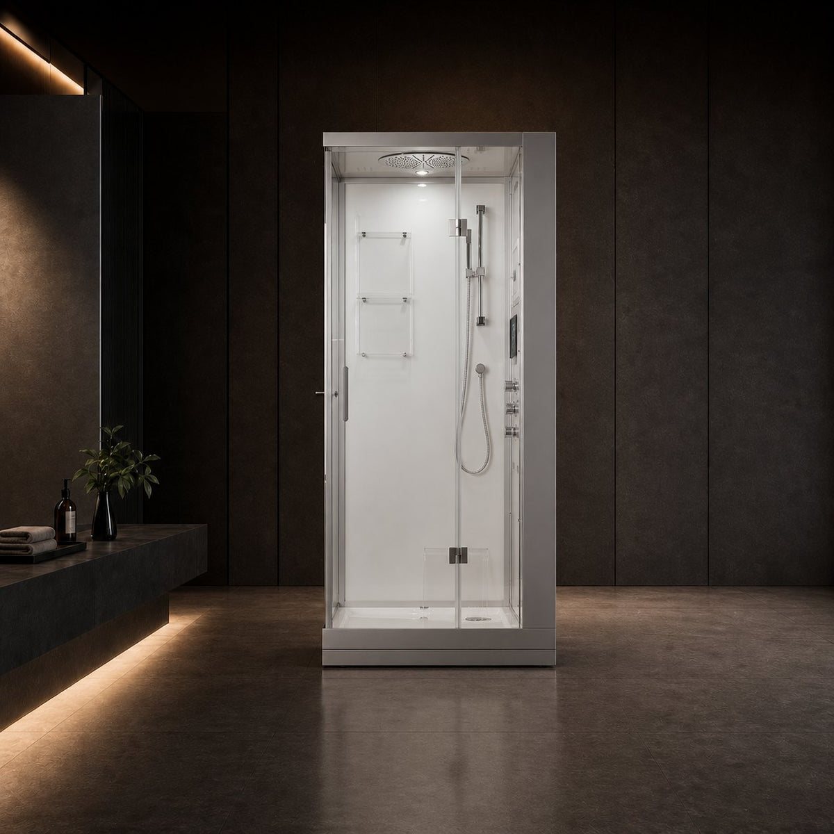 Maya Bath Arezzo Steam Shower, 37" x 37" x 88" – view 2