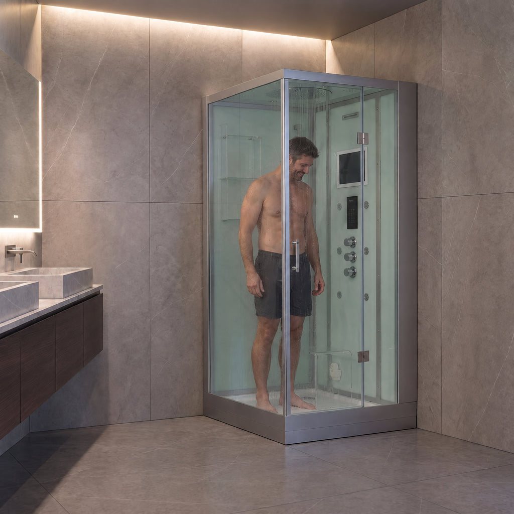 Maya Bath Arezzo Steam Shower, 37" x 37" x 88" – view 5