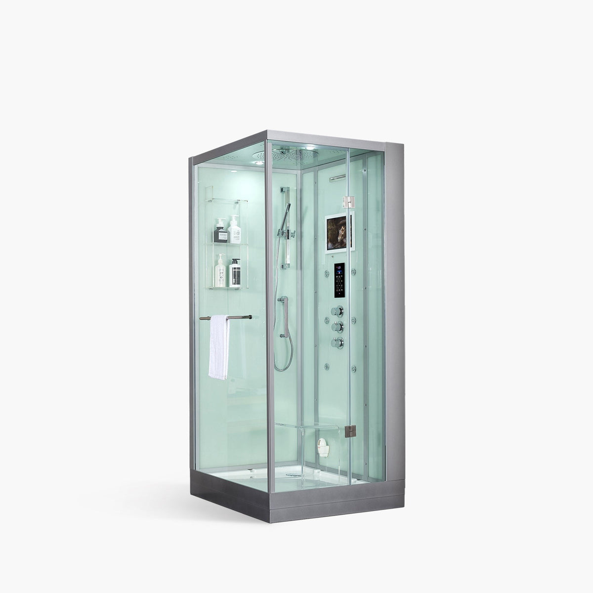 Maya Bath Arezzo Steam Shower, 37" x 37" x 88" – view 6