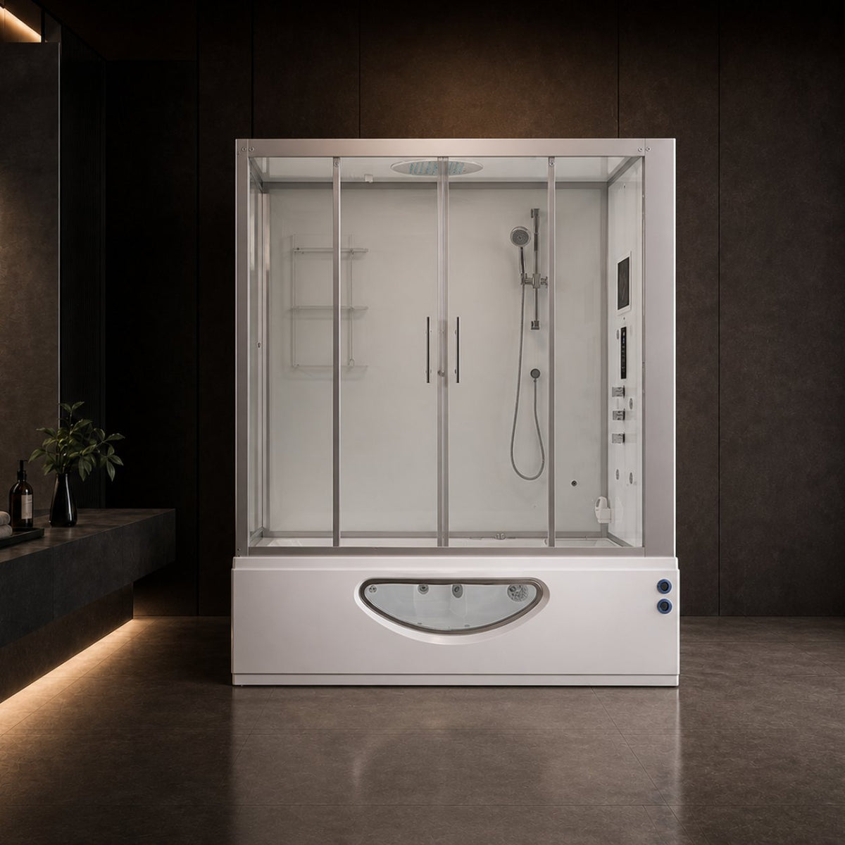 Maya Bath Catania Steam Shower, 71" x 38" x 88" – view 2