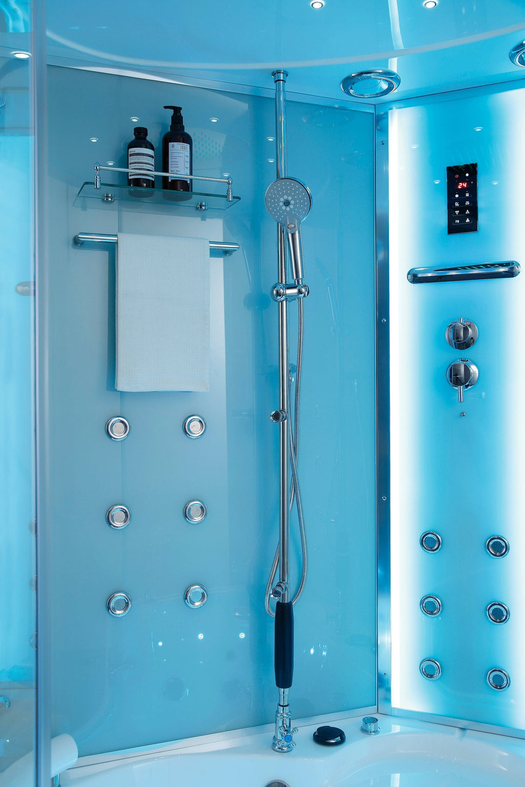 Maya Bath Platinum Comfort Steam Shower, 55" x 55" x 88" – view 9