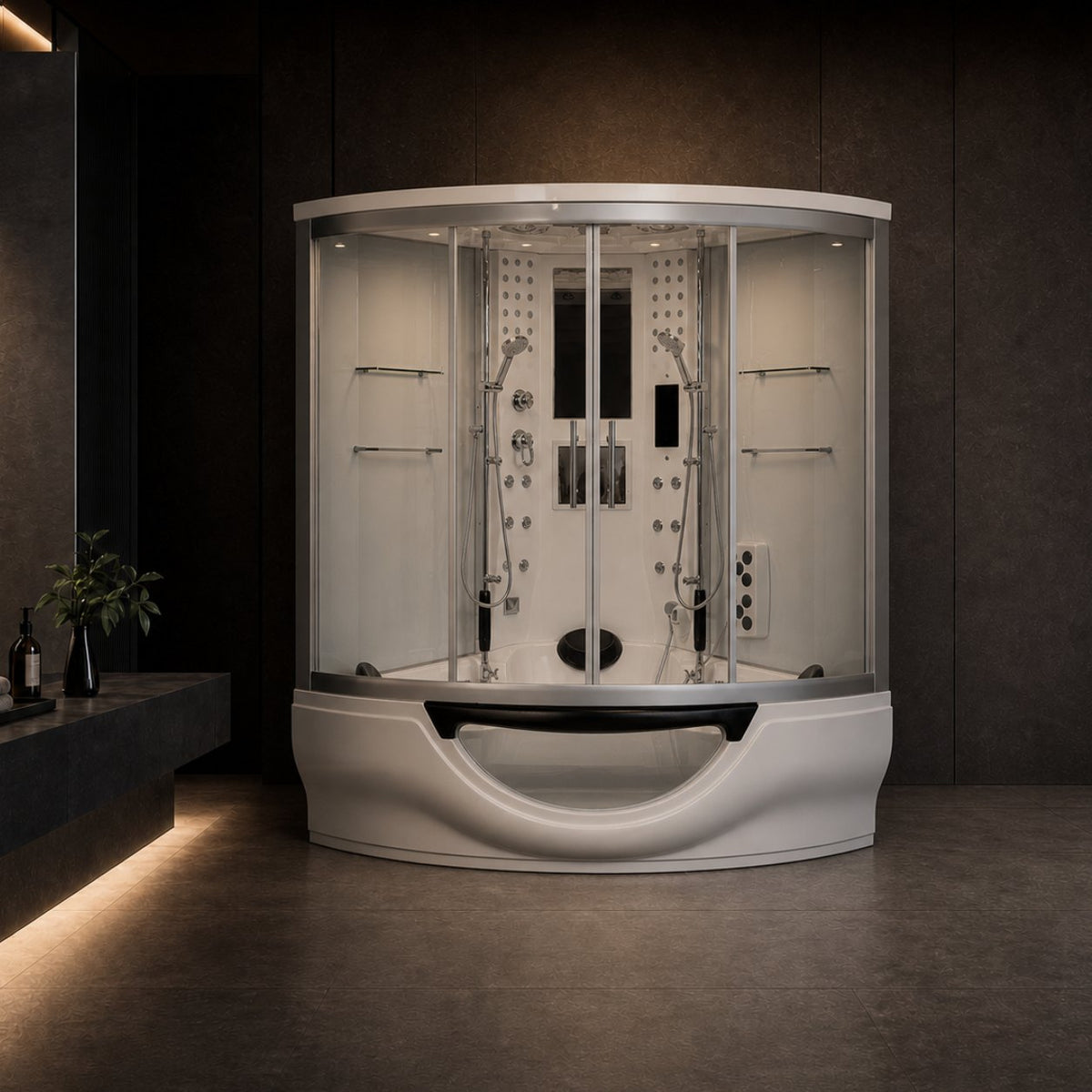 Maya Bath Superior Steam Shower, 64" x 64" x 88" – view 5