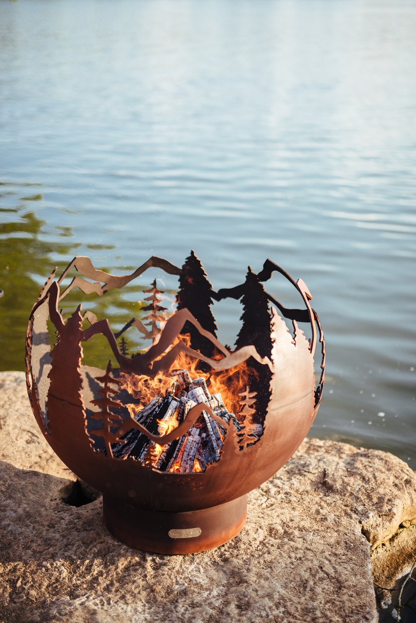 Fire Pit Art Mountain Vista Fire Pit – view 10