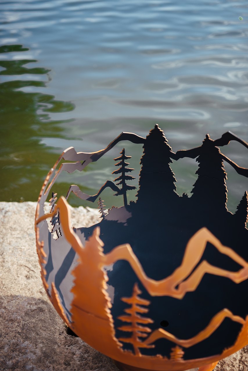 Fire Pit Art Mountain Vista Fire Pit – view 12