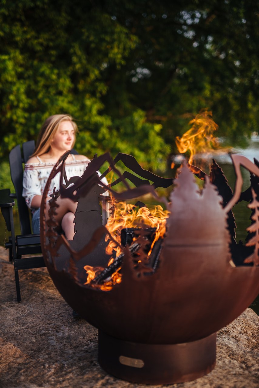 Fire Pit Art Mountain Vista Fire Pit – view 13